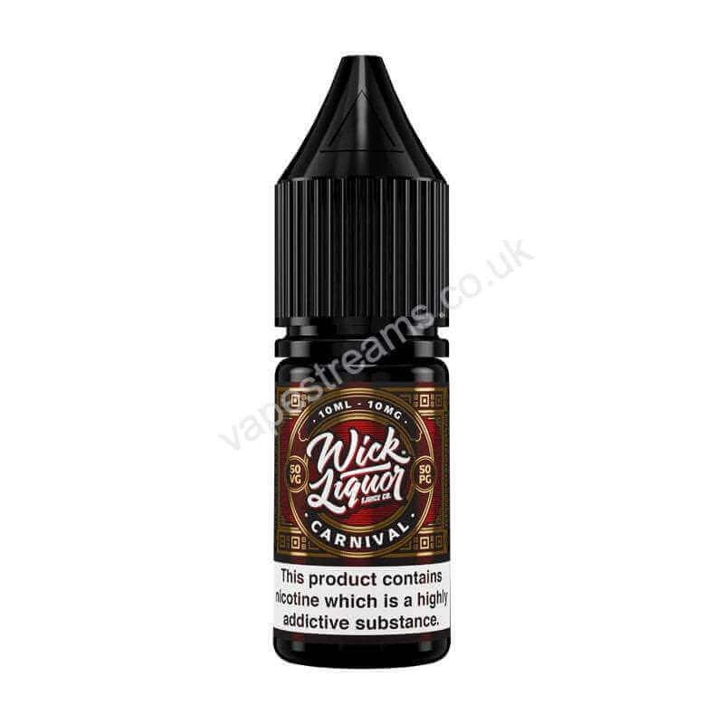 Carnival Nic Salt E-Liquid by Wick Liquor