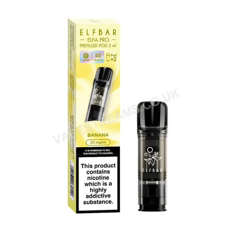 Elf Bar ELFA Pro Banana Prefilled Pods