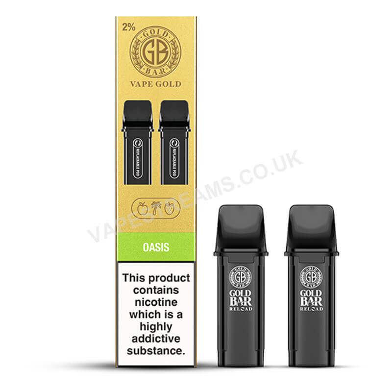Gold Bar Reload Oasis Prefilled Pod