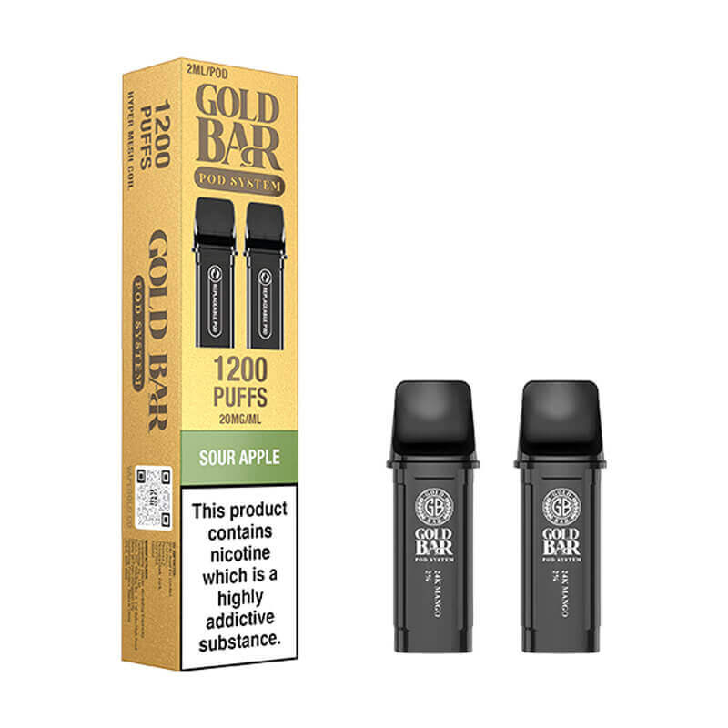 Gold Bar Reload Sour Apple Prefilled Pod
