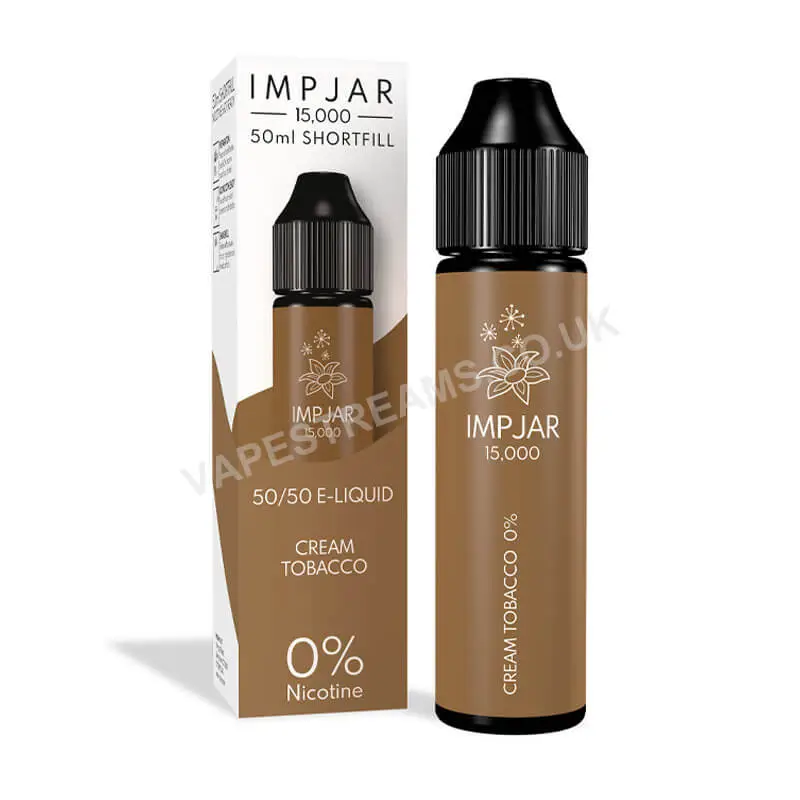 Imp Jar Cream Tobacco E-Liquid Shortfill