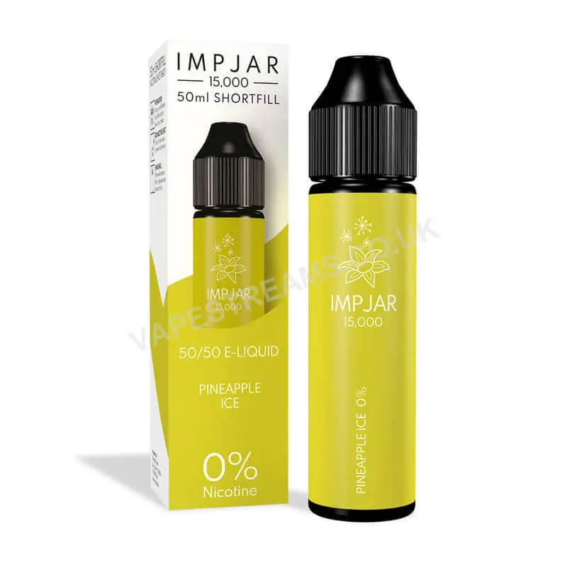 Imp Jar Pineapple Ice E-Liquid Shortfill