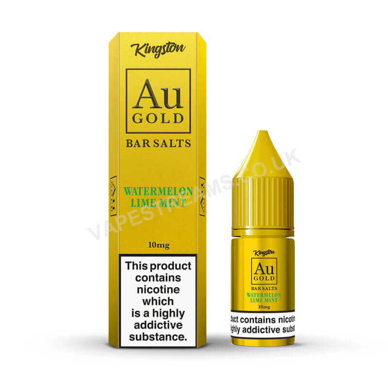 Kingston Au Gold Watermelon Lime Mint Nic Salt E-Liquid